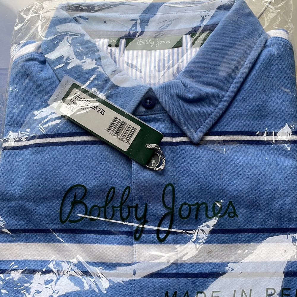 Bobby Jones XXL Rugby-style Shirt.